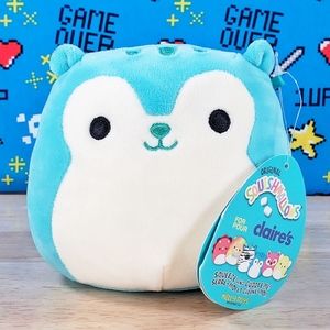 Squishmallow Santiago the Squirrel 5" Ultrasoft Claires Exclusive Plush Toy NWT